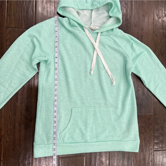 LCW Casual Mint Green Hooded Sweater - Picture 7 of 13